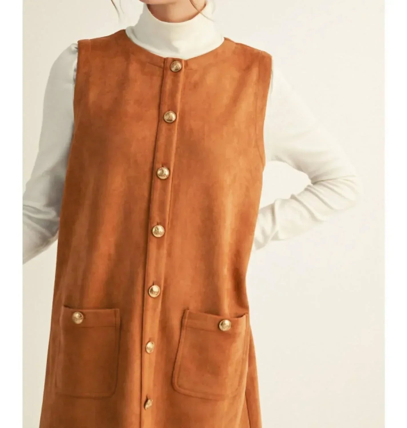 Wildleder-Shiftkleid "Zuckersüß"