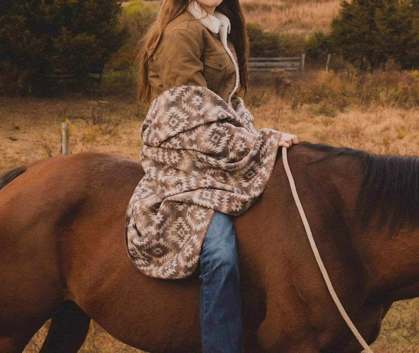 Mesa Wool Blend Blanket