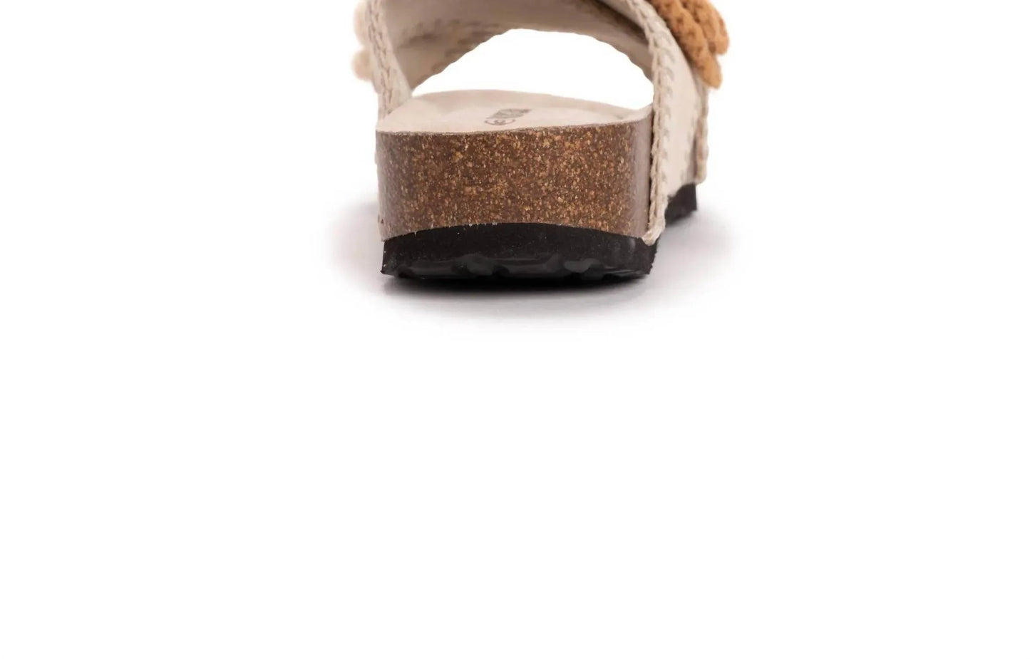 Women's Penelope Crochet Floral Cross Strap Sandal Slide