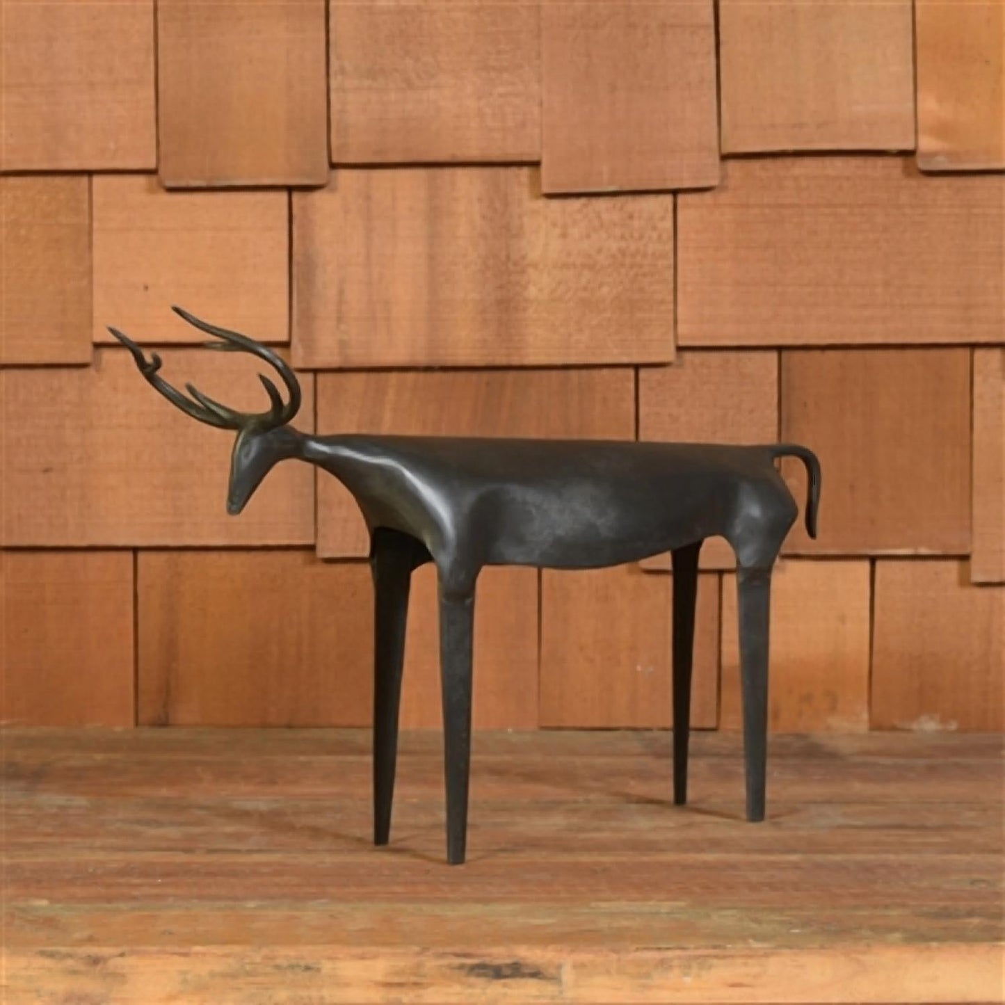 Iron Rustic Deer Decor