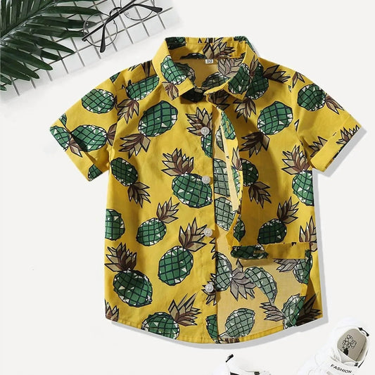 Kinder Ananas Kurzarm