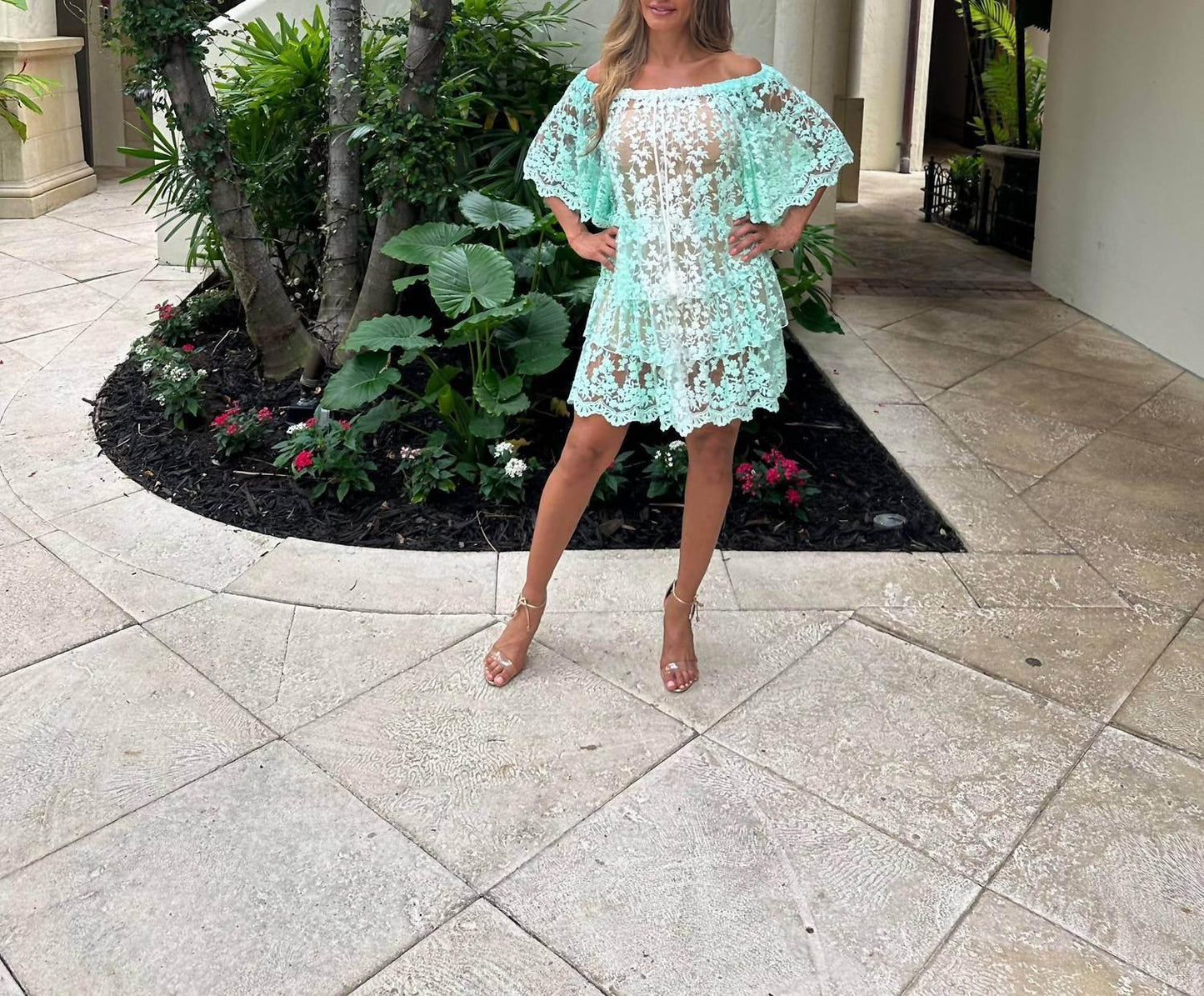 Neo Cuba See Through Short Dress