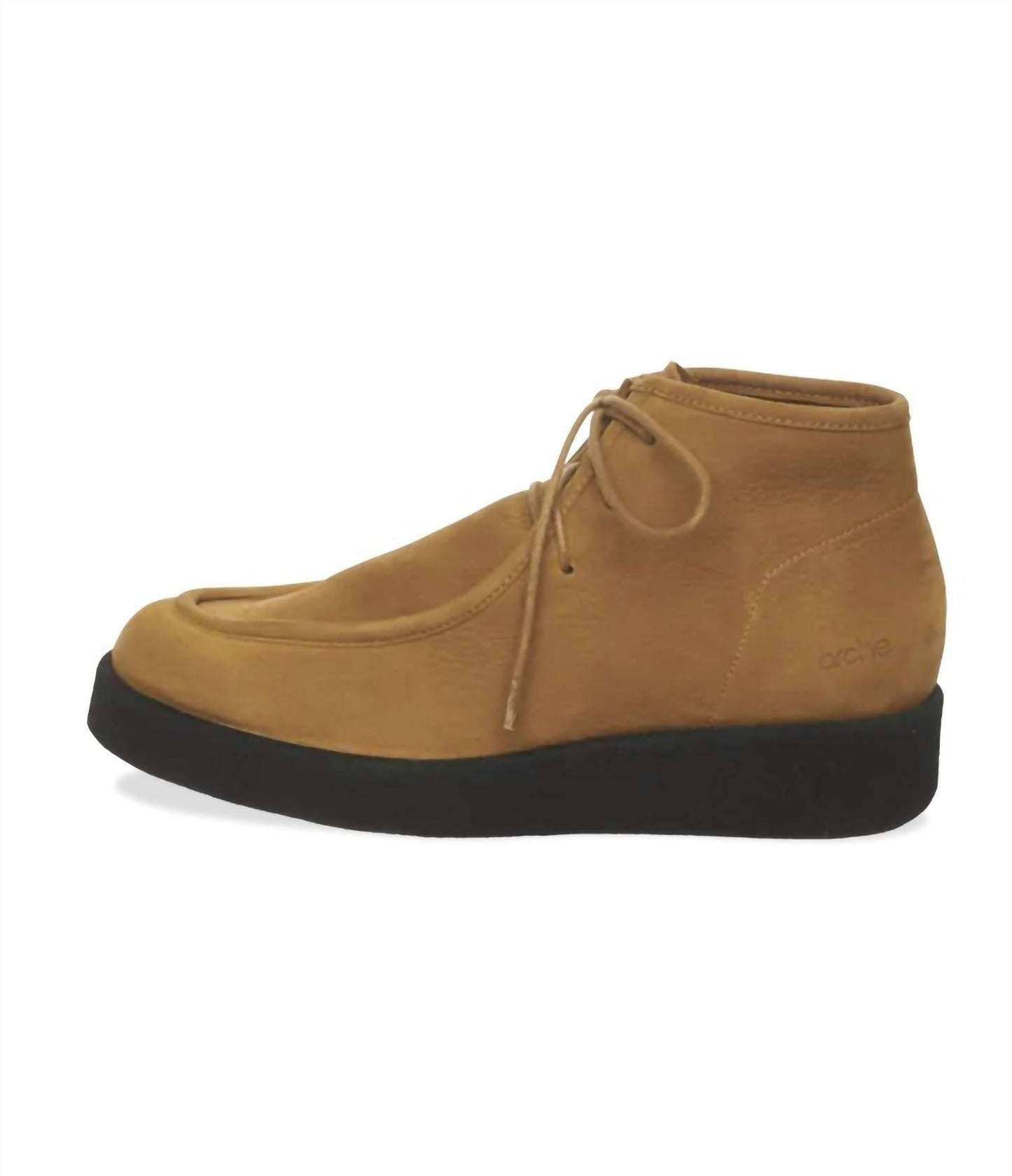 New Arche Damen Us 6 Comell Stiefeletten, Nubukleder Braun Fox