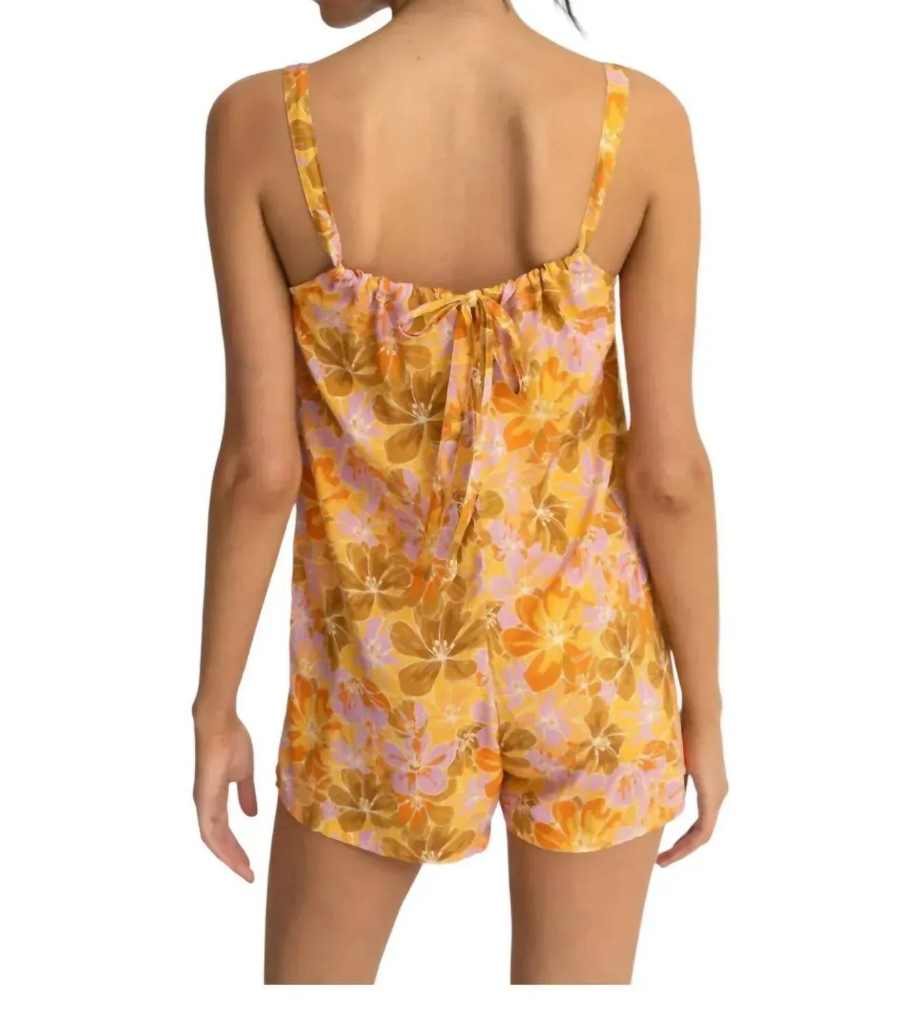 Mahana geblümter Playsuit