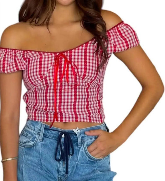 Cottagecore Ribbon Top