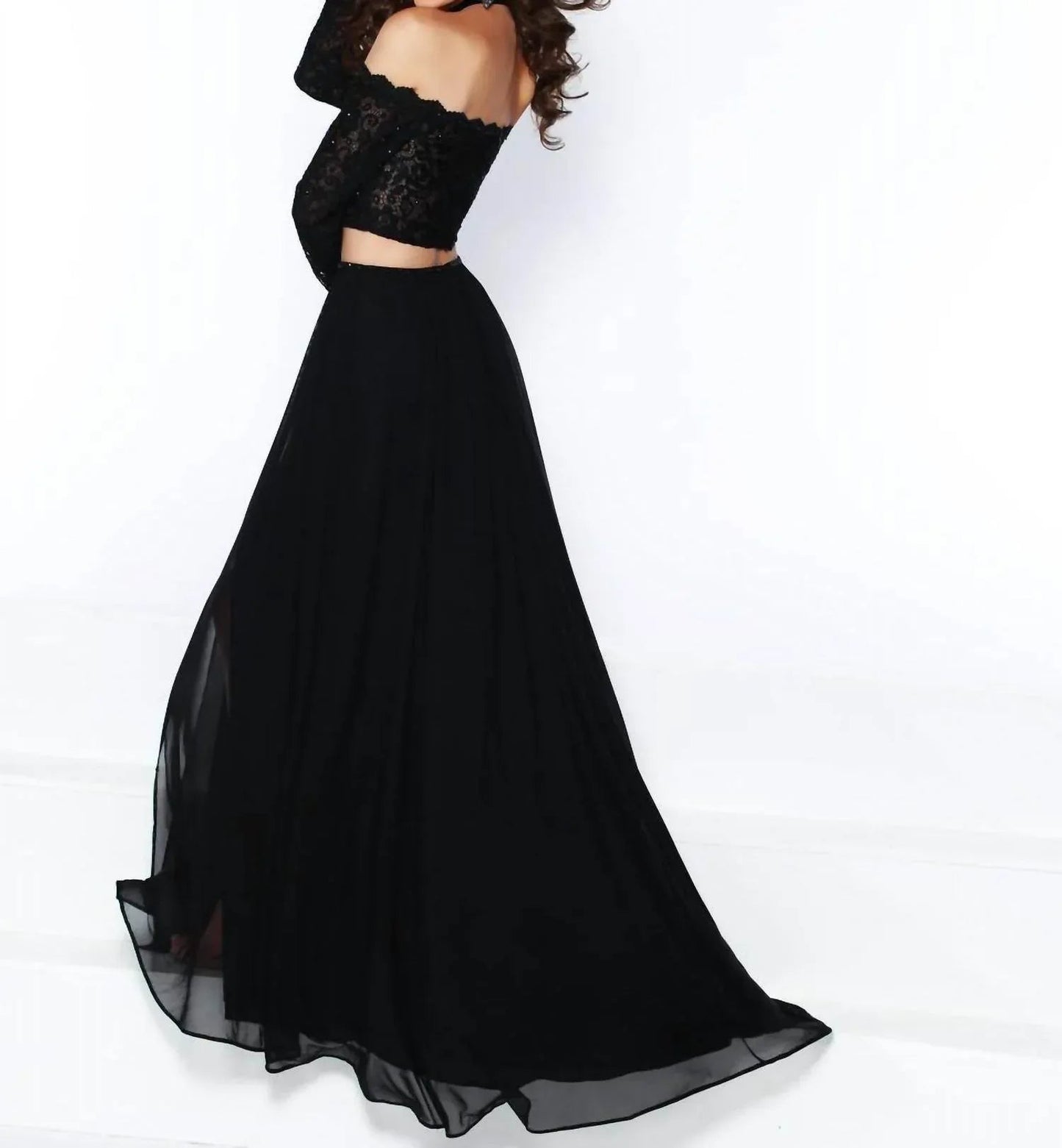Longsleeve Prom Dress