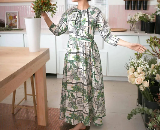 Erica Linen Maxi Dress