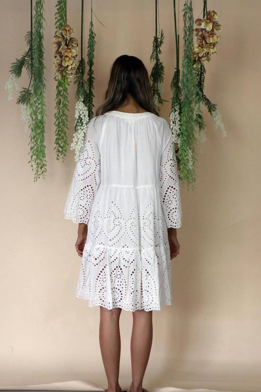 Cleopatra Eyelet Dress
