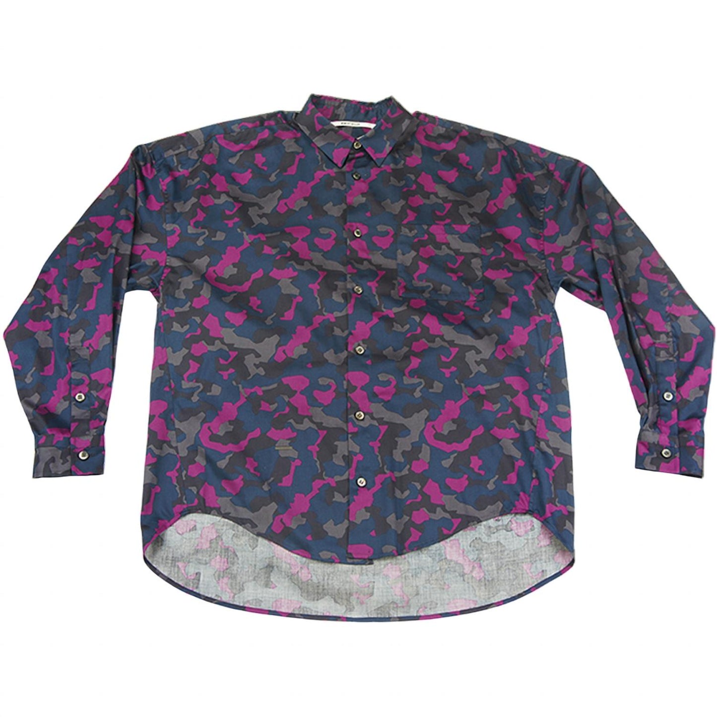 Herren Camo Nacht Button-Up Hemd