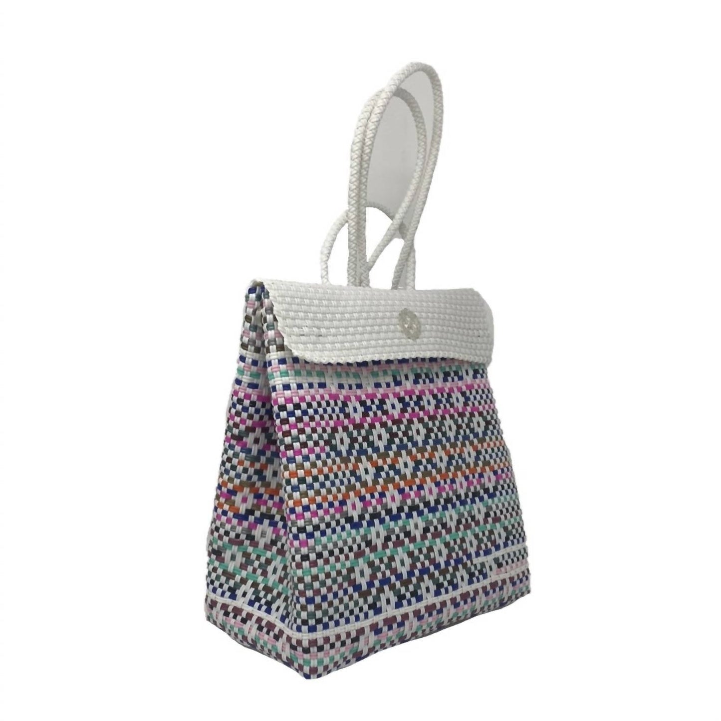 Damen mittelgroßer handgemachter gemusterter Rucksack
