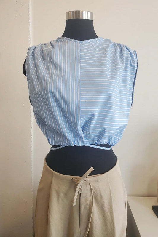 Women's Wrap Tie Front Top
