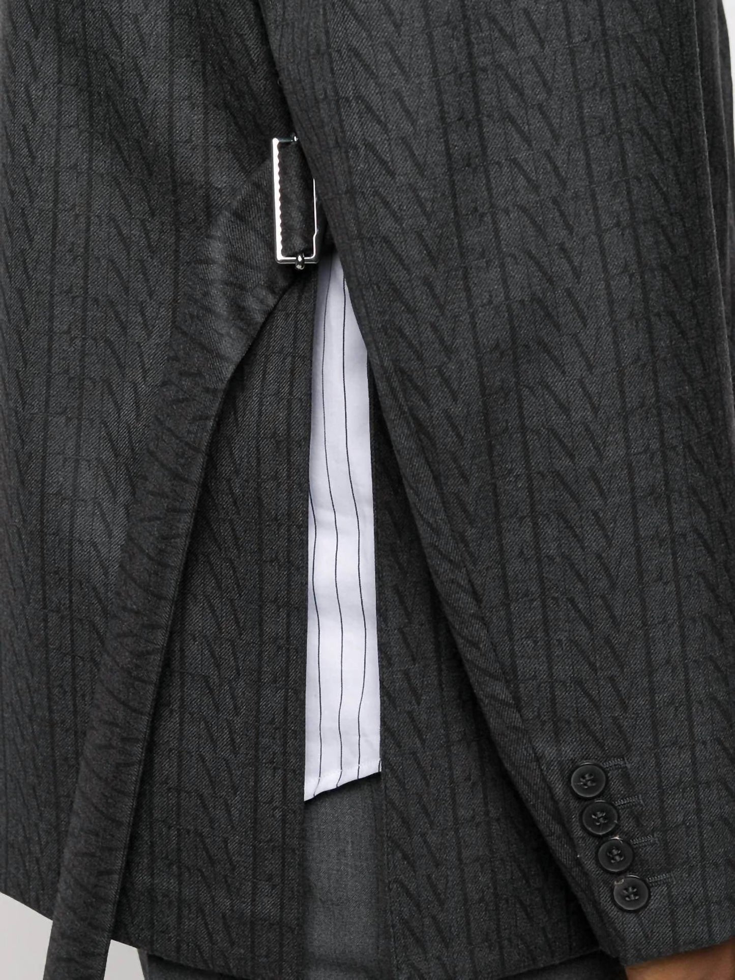Print Single Breasted Blazer
