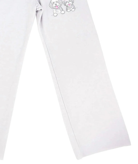 Mädchen Pup Party Sweatpants mit weitem Bein