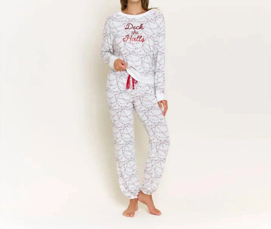 Star Seeker Brushed Jersey Pajama Set