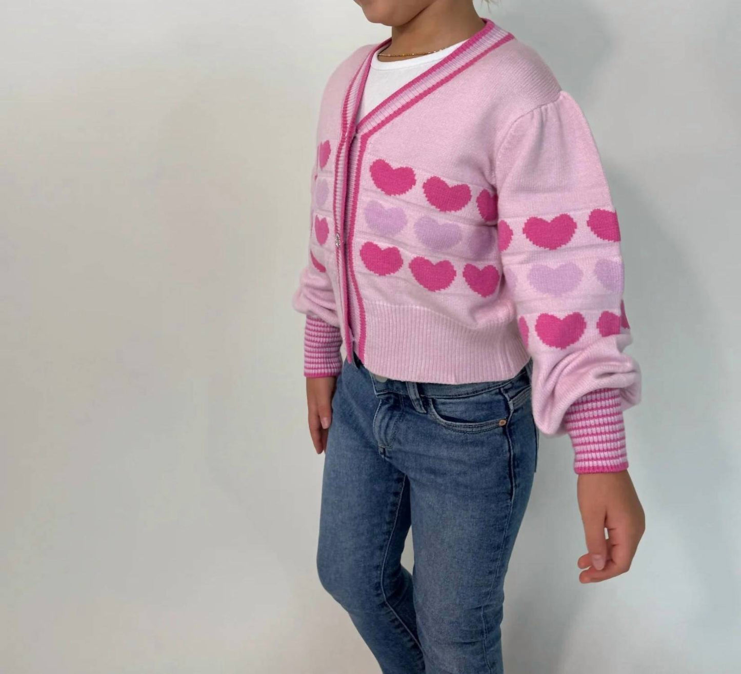 Mädchen-Cardigan „Celine Heart“