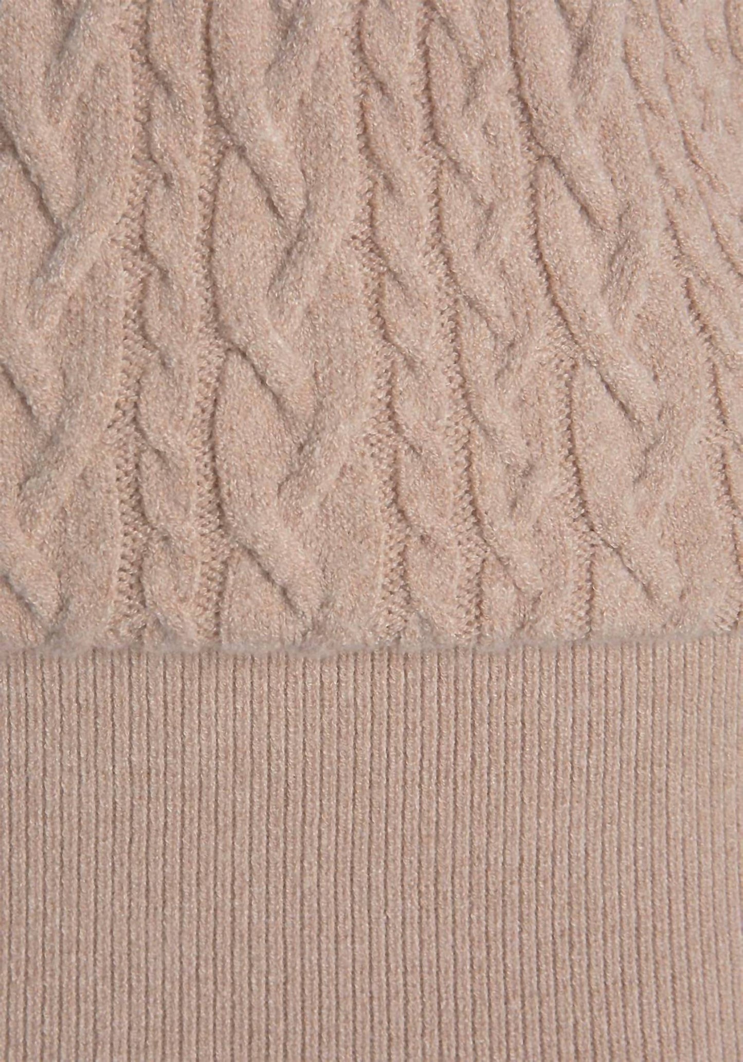Cable Knit Sweater Dress