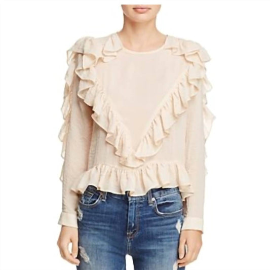 Andrea Ruffled Top