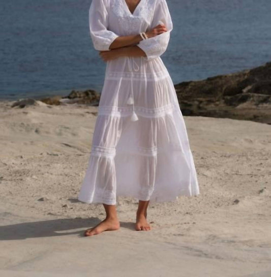 Azul Kaftan Maxi Dress