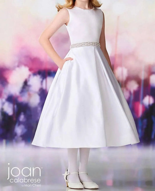 Beaded Neckline & Waistband Dress