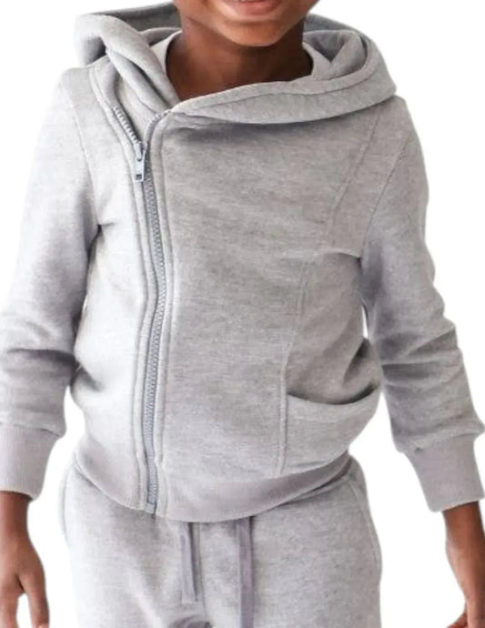 Asymmetrischer Kapuzenpullover für Kinder