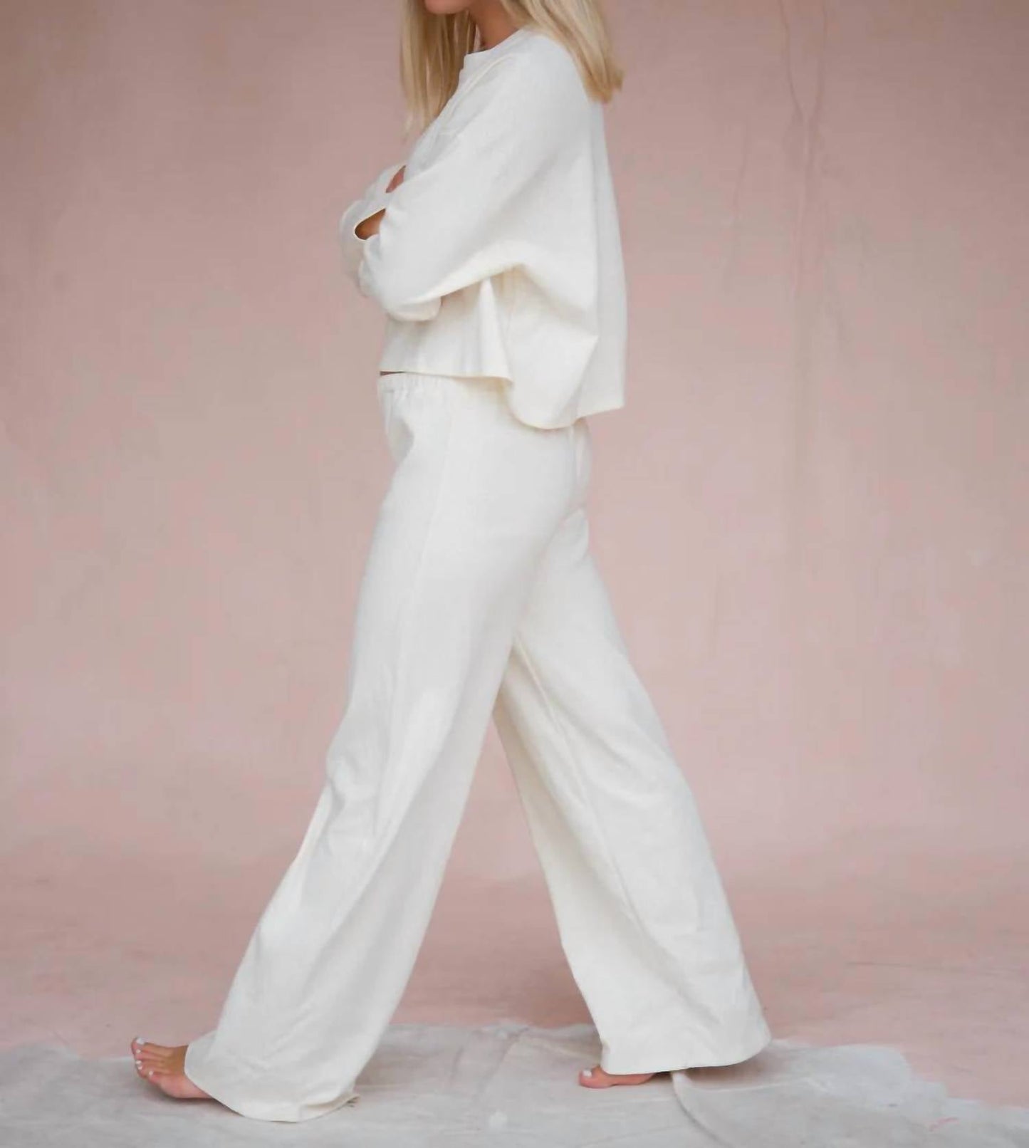 Pointelle Hose mit mittelhohem Bund