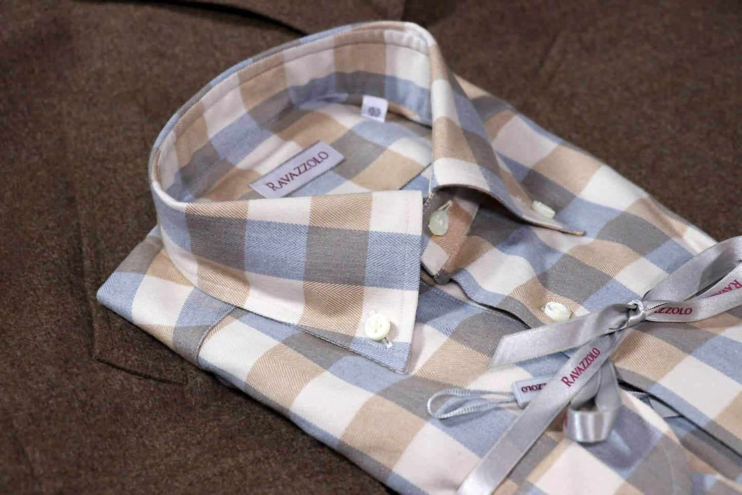 Men's Apres Ski Luxury Flannel Sport Shirt