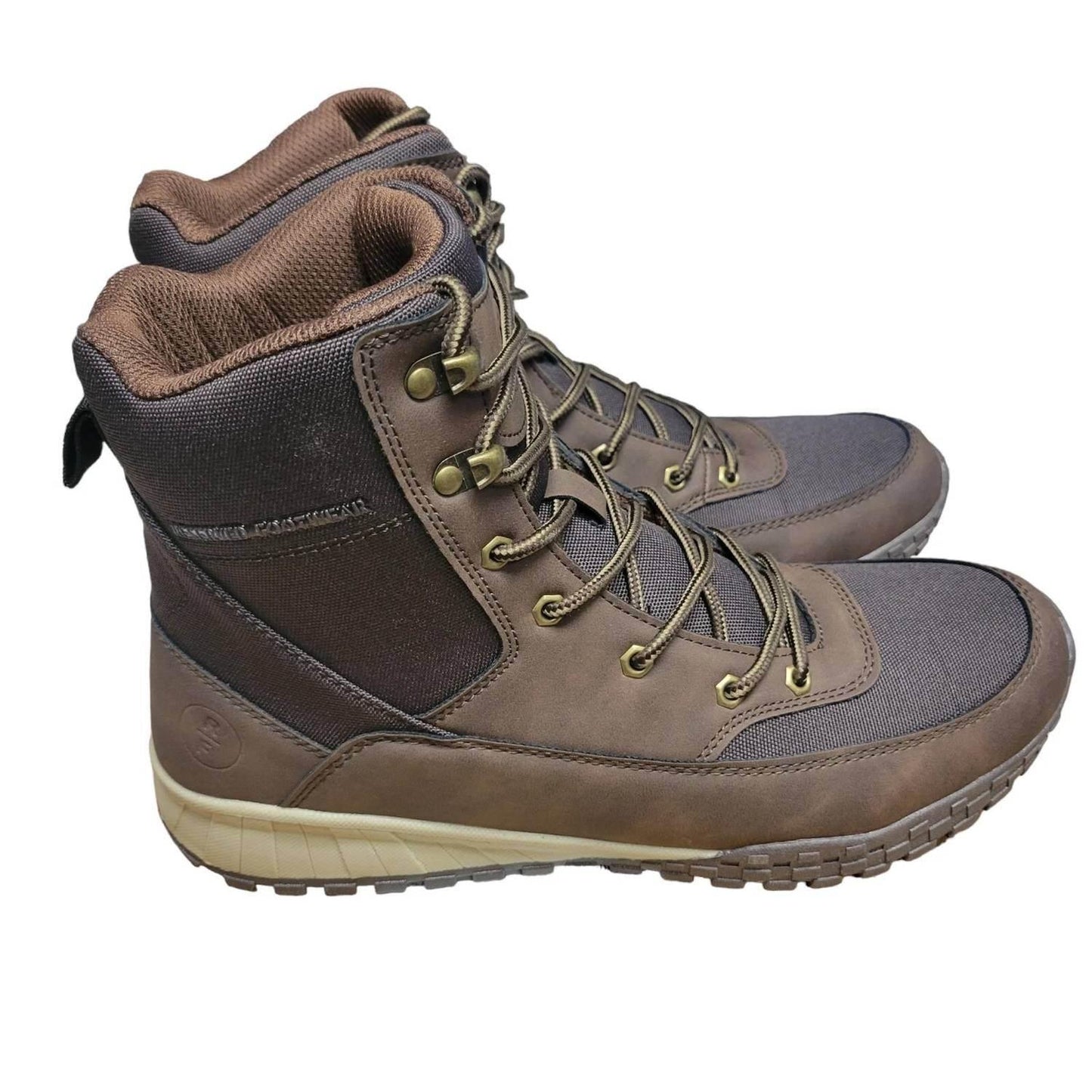 Herren-Schnürstiefel aus Kunstleder