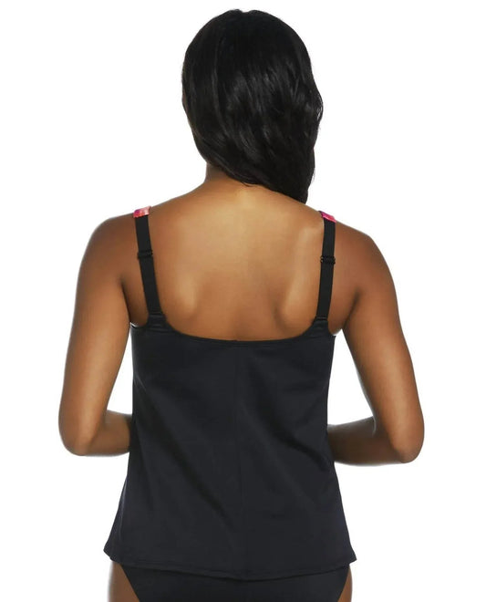 Birds Of A Feather Square Neck Tankini Top