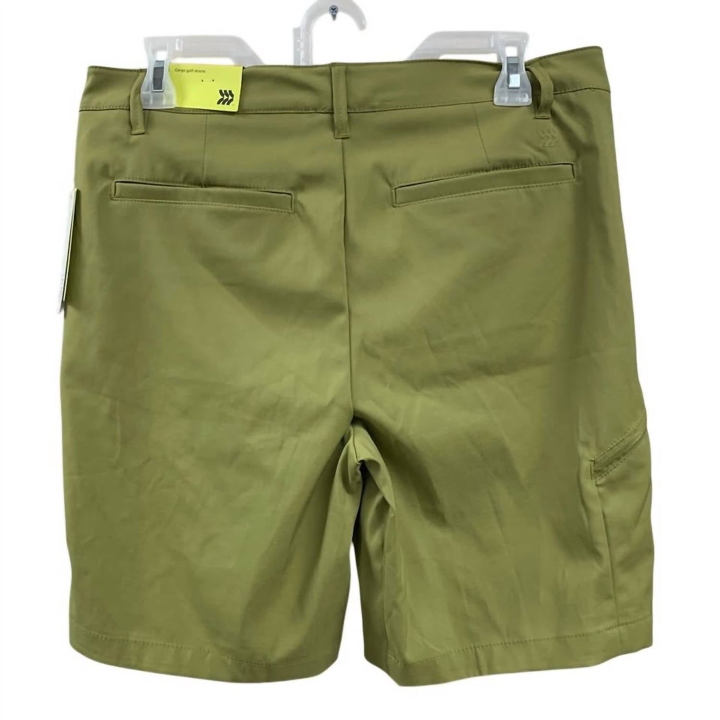 Herren Quick Dry Feuchtigkeitsableitende Golf-Shorts mit sicherer Tasche – 2er-Pack
