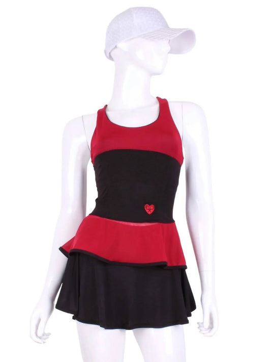 Women's Ruffle Tennis Tank Top