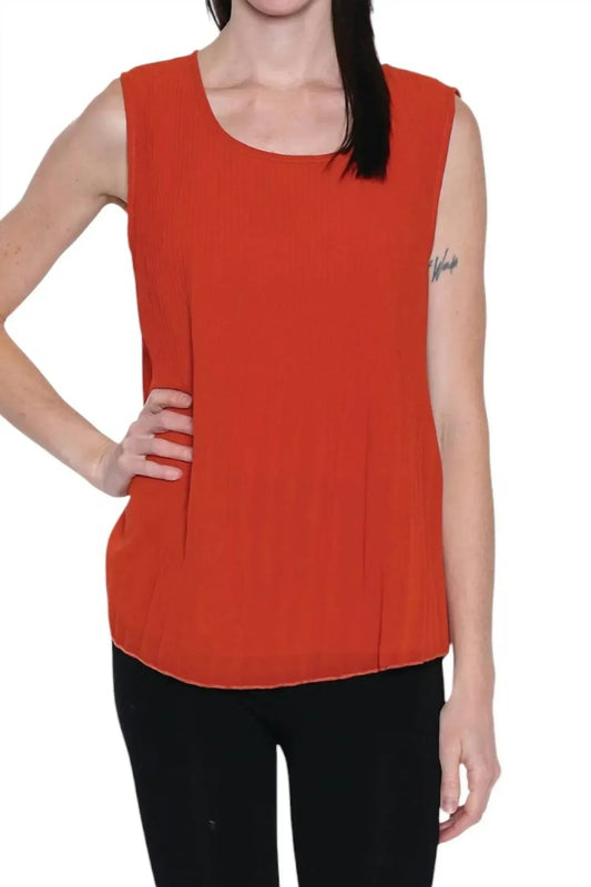 Chloe Scoop Neck Sleeveless Tank