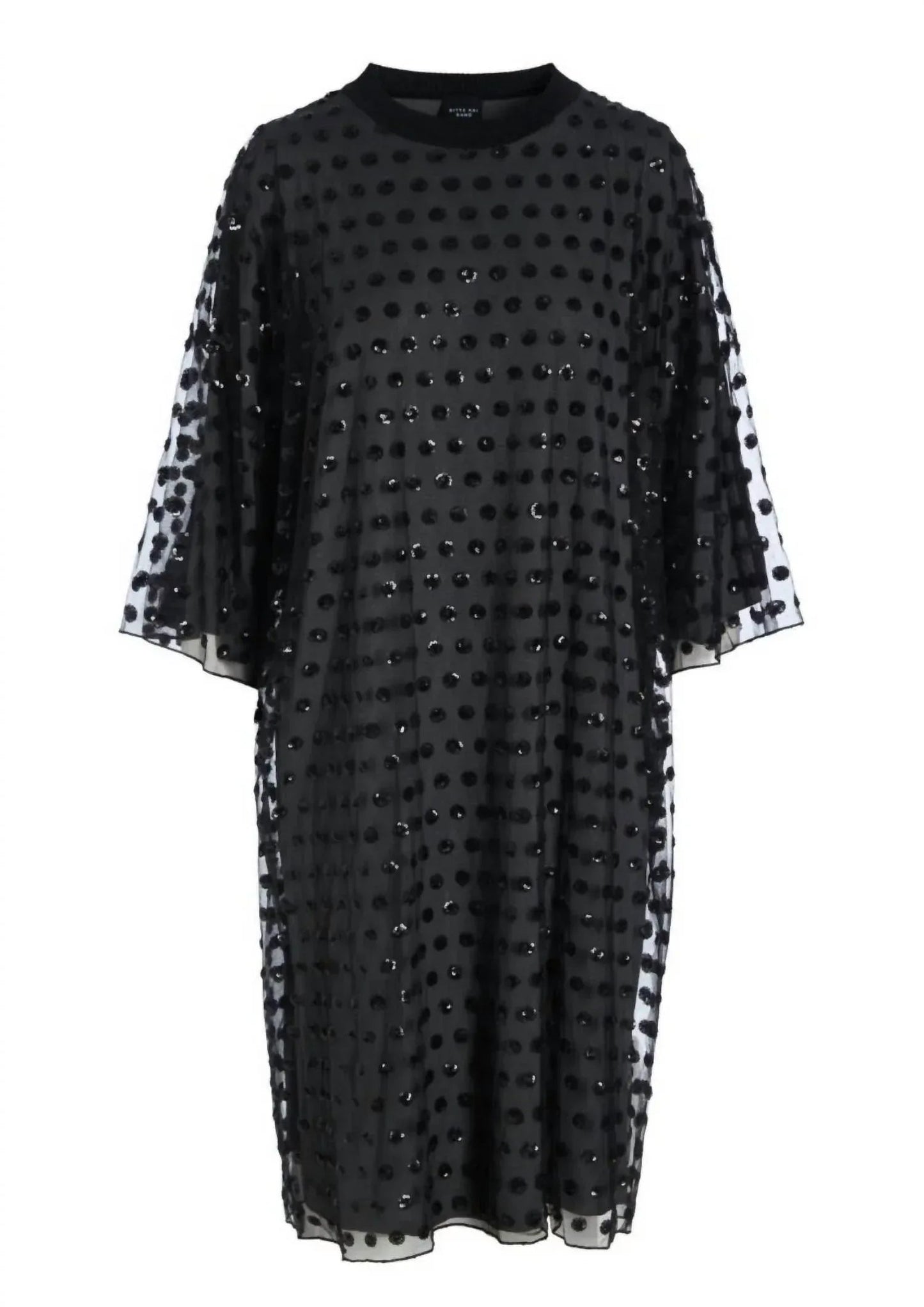 Women's Embroidery Mesh Dress