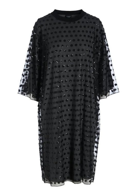 Women's Embroidery Mesh Dress