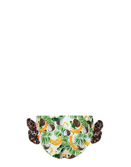 Women's Reversible Ruffled Bikini Bottom