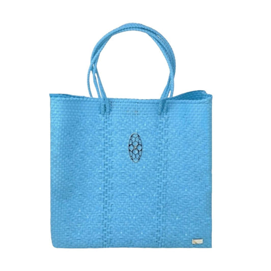 Women's Medium Woven Shoulder Strap Tote Bag