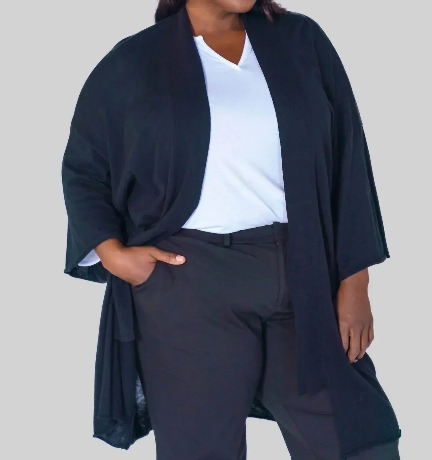 Mullein Cotton Cardigan - Plus