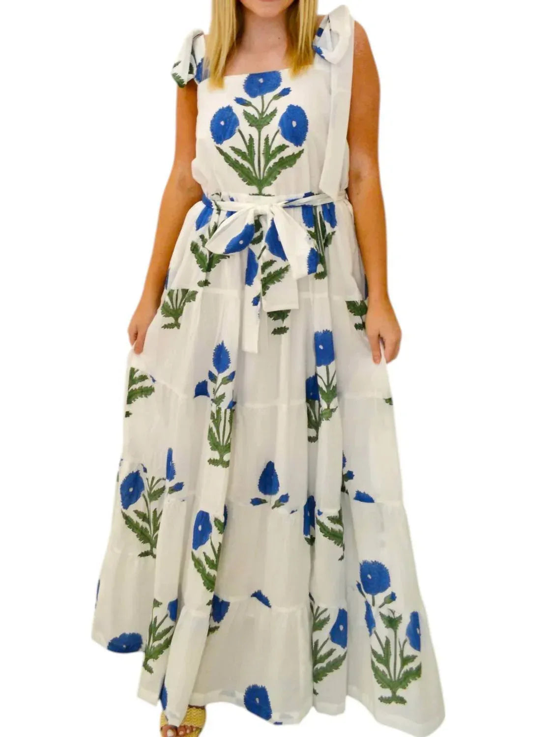 Ridley geblümtes Maxikleid