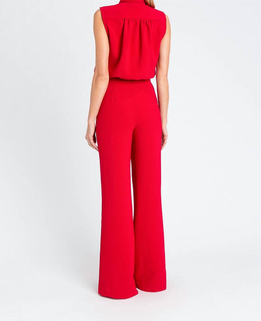 The Rosso Icon Shirt-style Jumpsuit