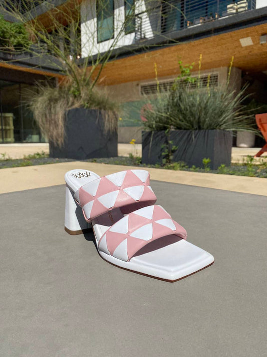 Women's Luppolo Geometric Block Sandals