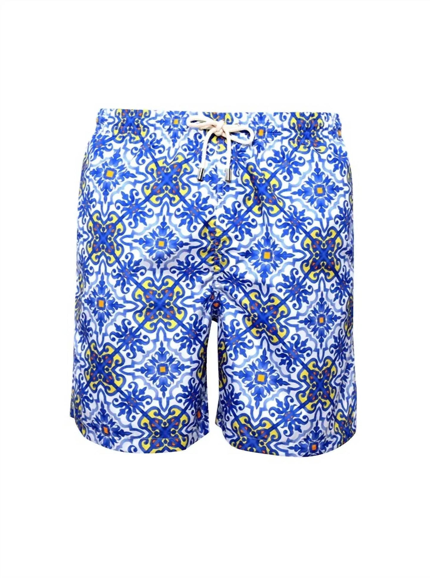 Men's Patterned Swim Shorts