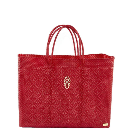 Women's Travel Woven Tote Bag And Clutch