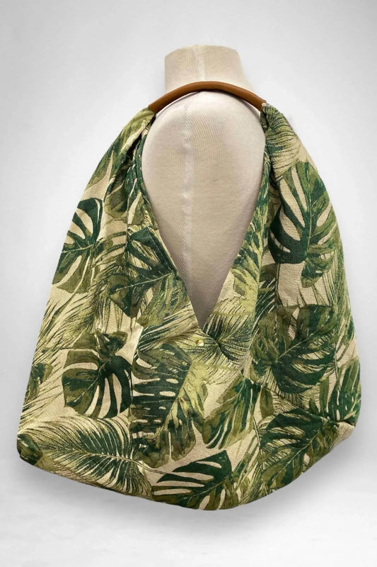 Women's Giselle Printed Cotton Canvas Oversized Hobo Bag