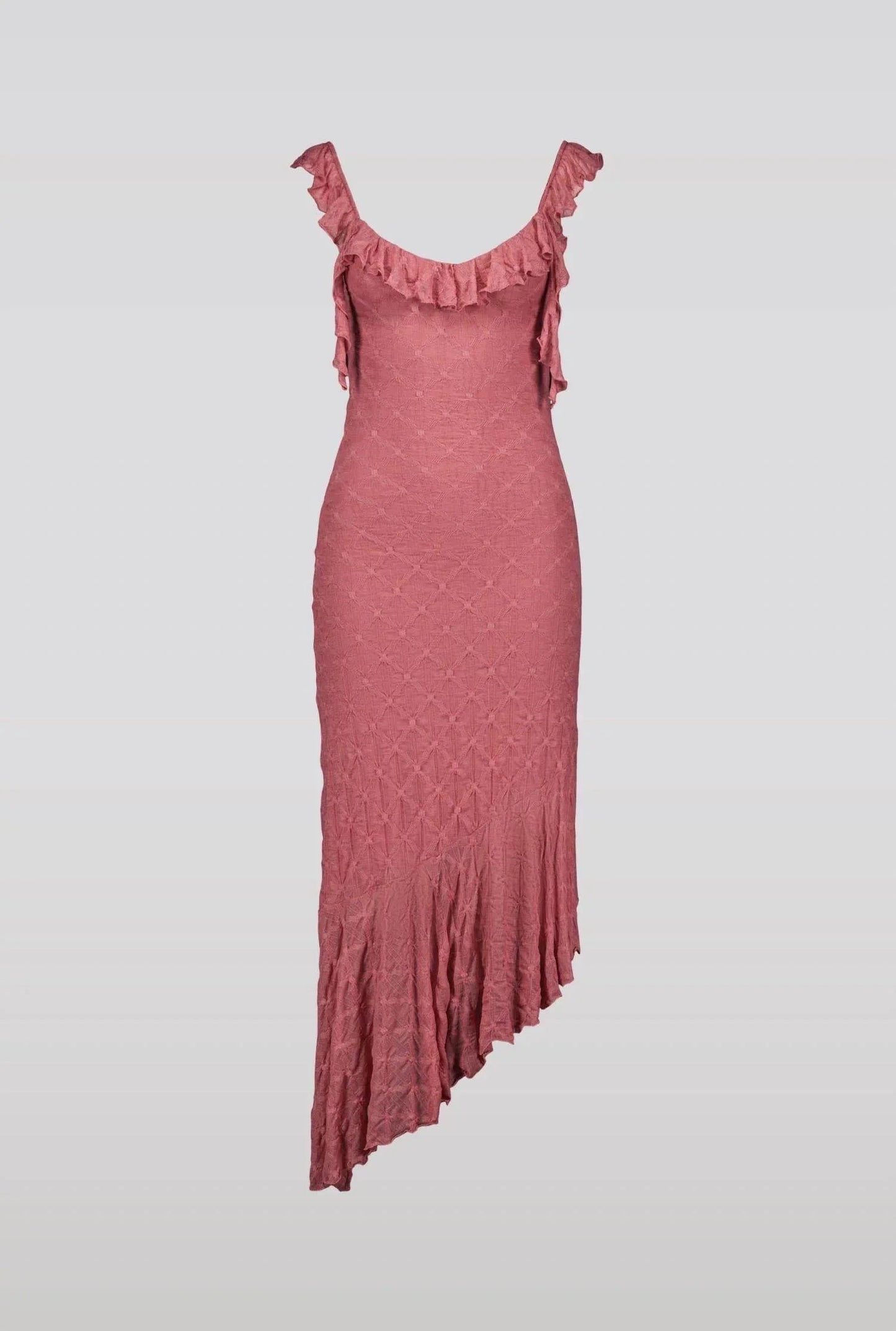 Damenkleid aus gekräuseltem Jersey