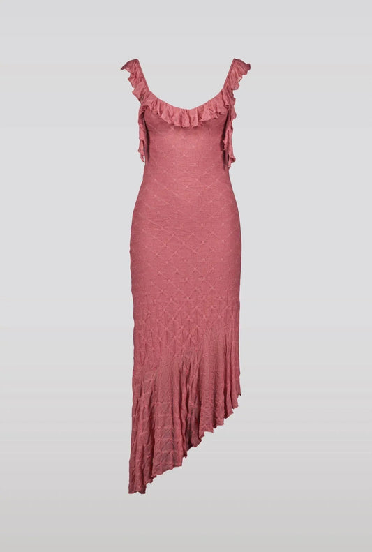 Women's Crinkled Jersey Dress