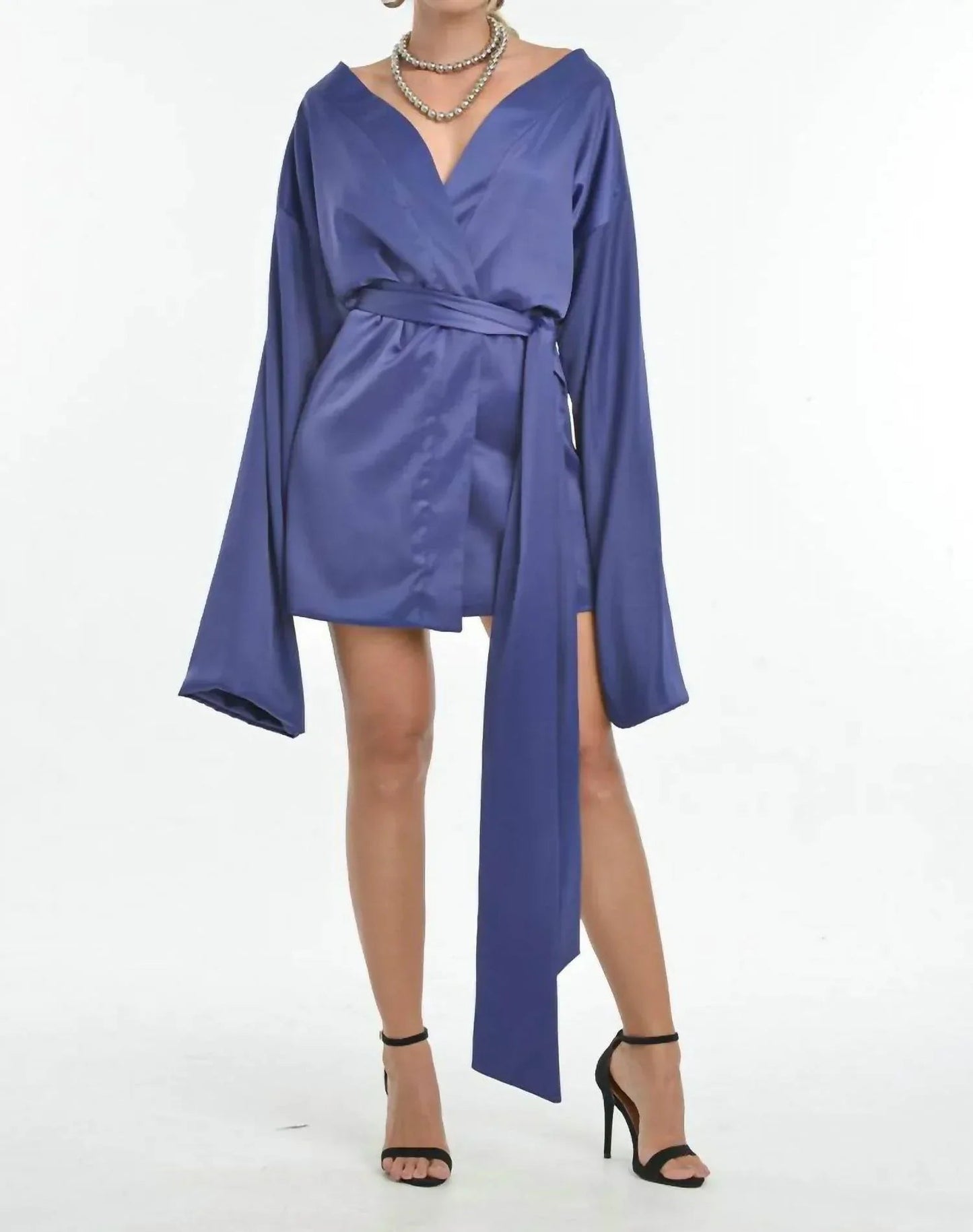Sapphire Nights Wickel-Minikleid