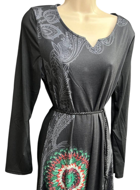 Women's Belted Beauty Jersey Dress