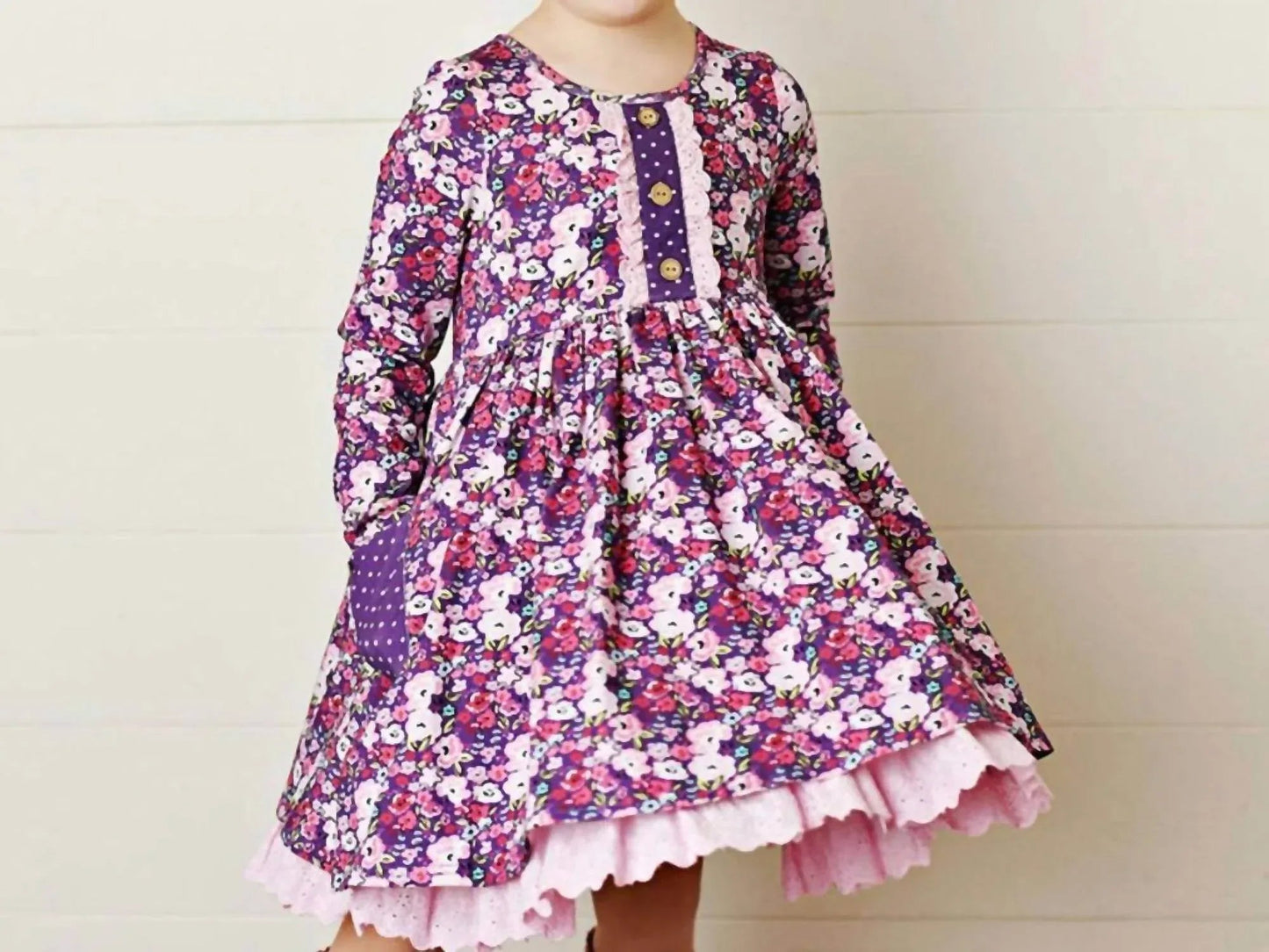 Pocket Eyelet Dress