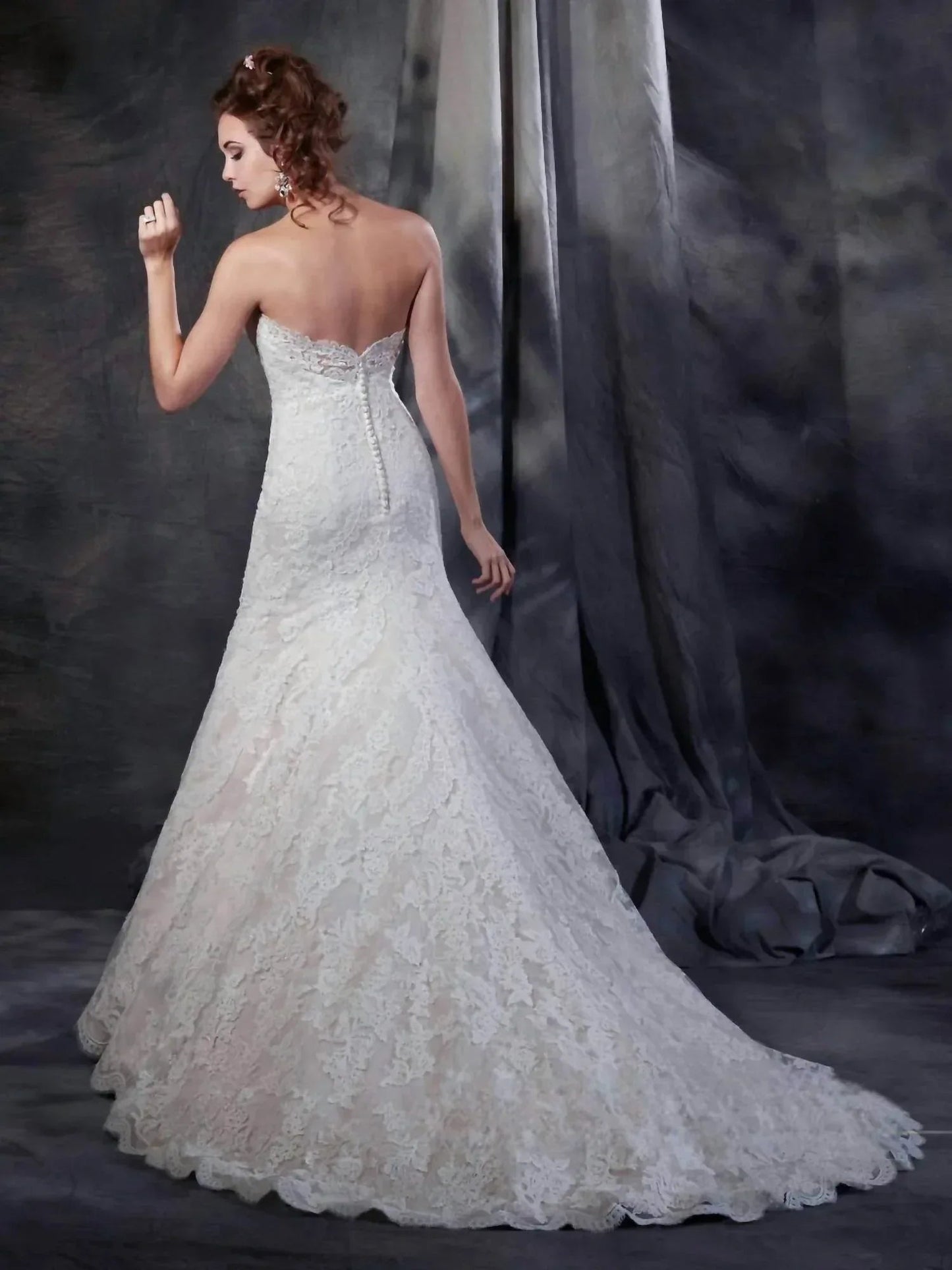 Trumpet Fit And Flare Dress