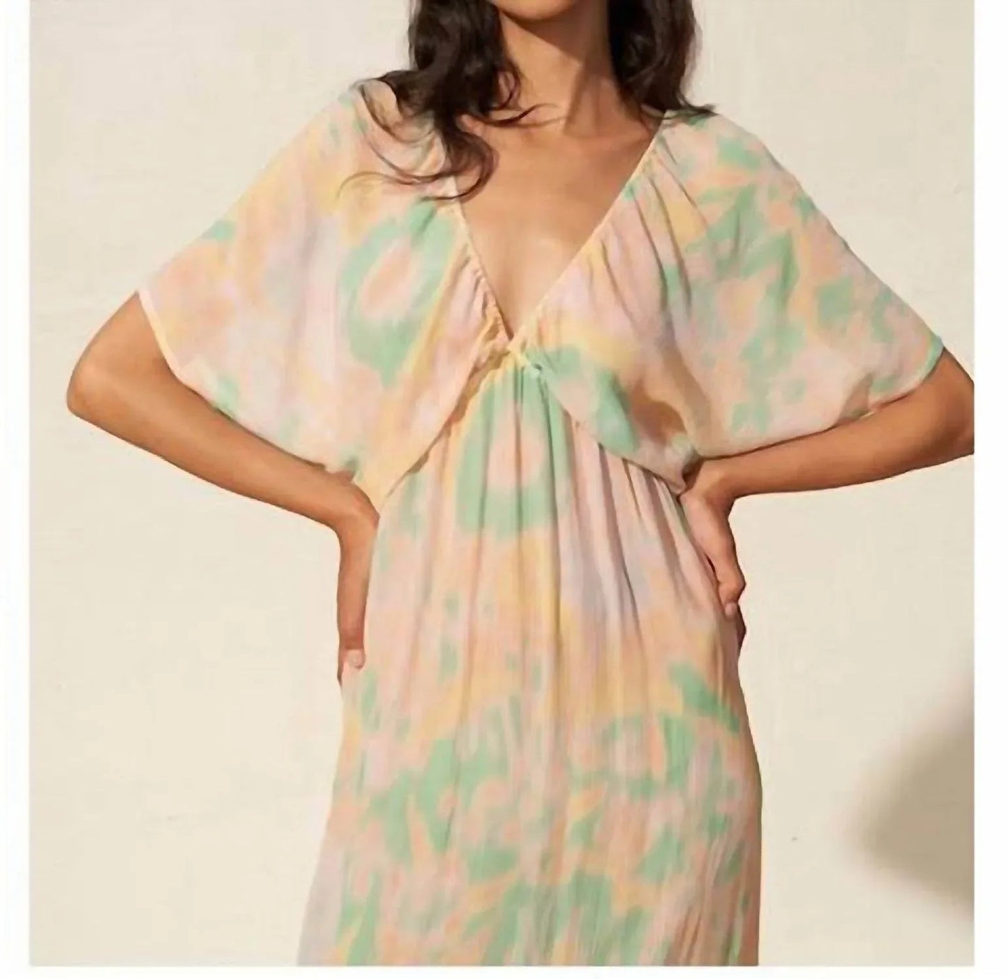 Shahnaz V-neck Dress