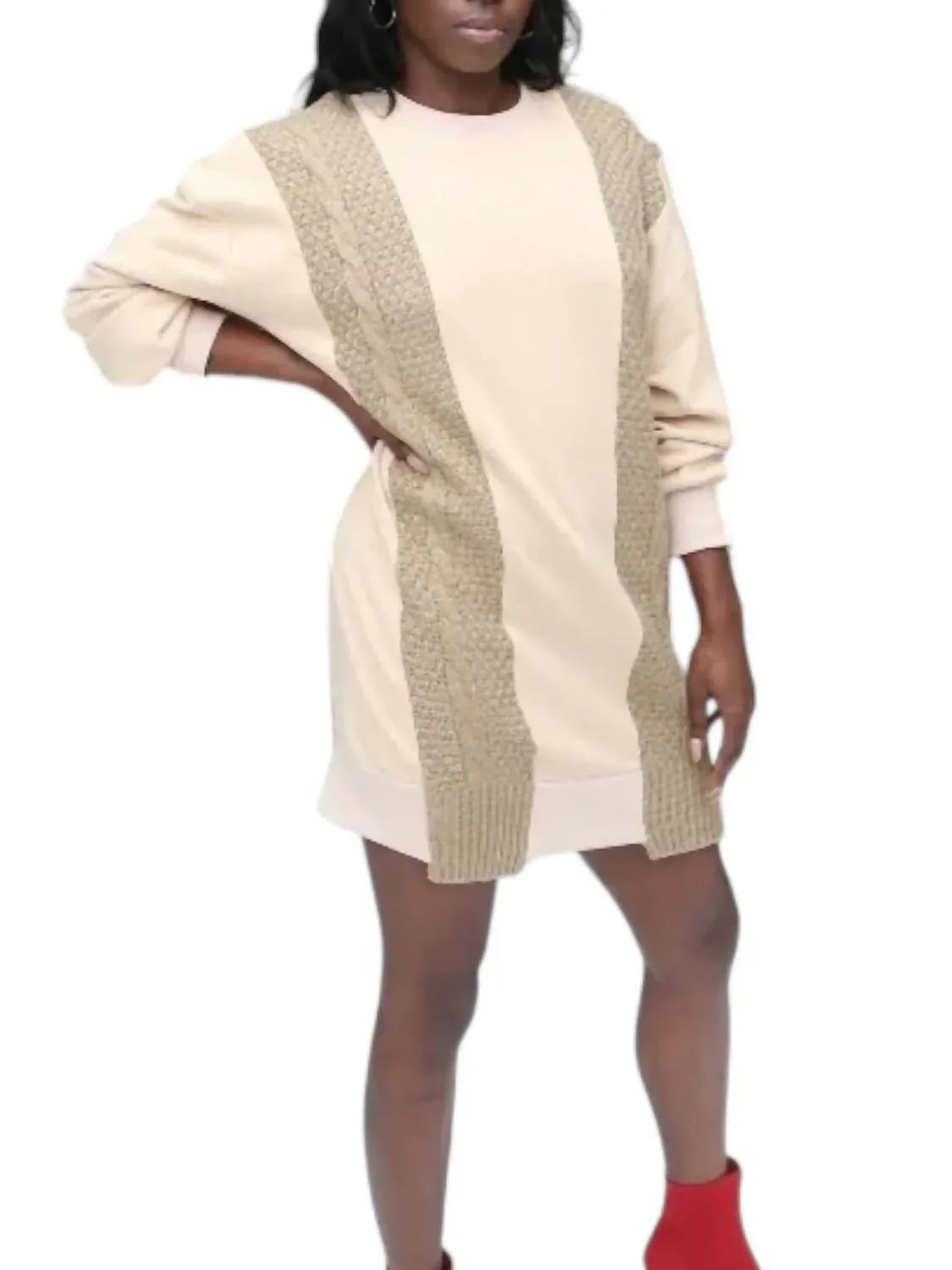 Knit Me Close Strickpulloverkleid